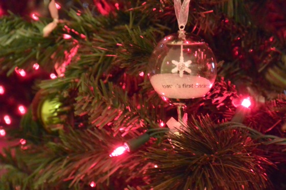 jackson's first christmas ornament