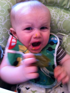 first pickle. he actually loved it, after the initial shock :)